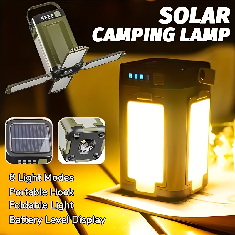 Outdoor Camping Lights - 태양광 야외 휴대용 캠핑 조명, 태양열