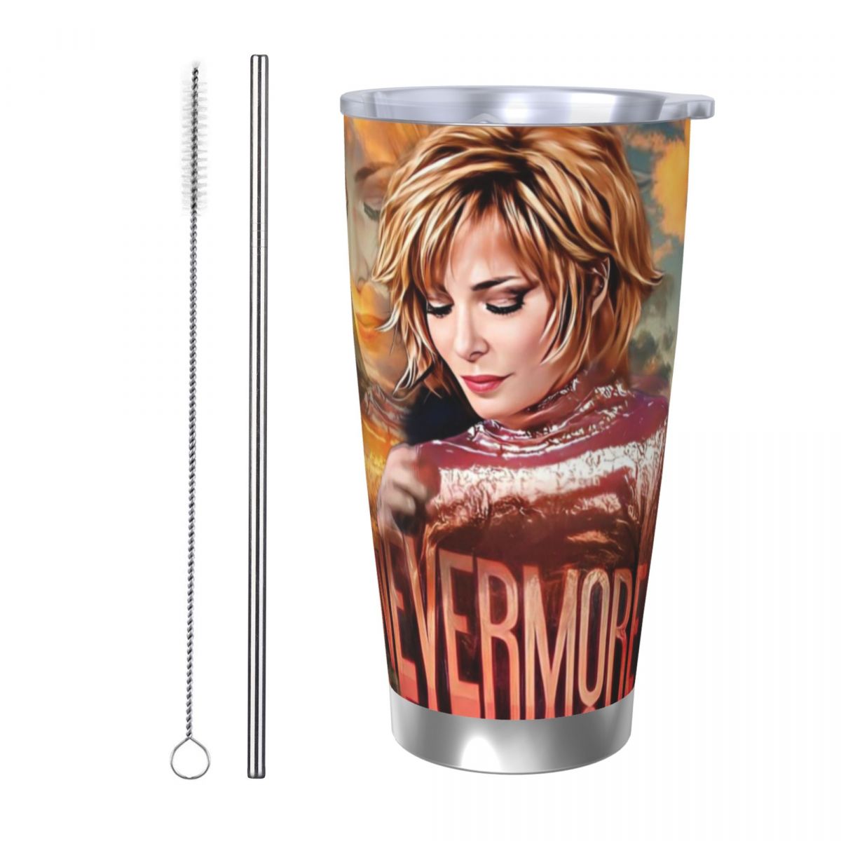 Vacuum Insulated Flask - Mylene Farmer Nevermore 20oz 스테인레스 스틸