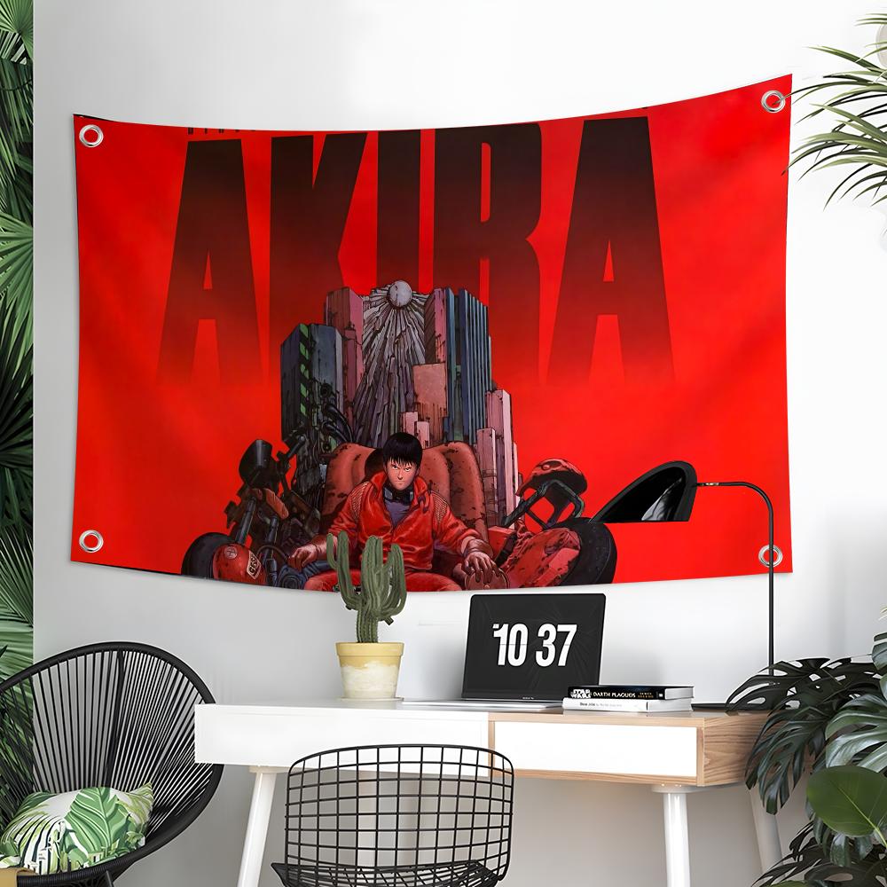 Outdoor Camping Anime - 멋진 애니메이션 A-akira 사이버펑크 플래그 캠핑