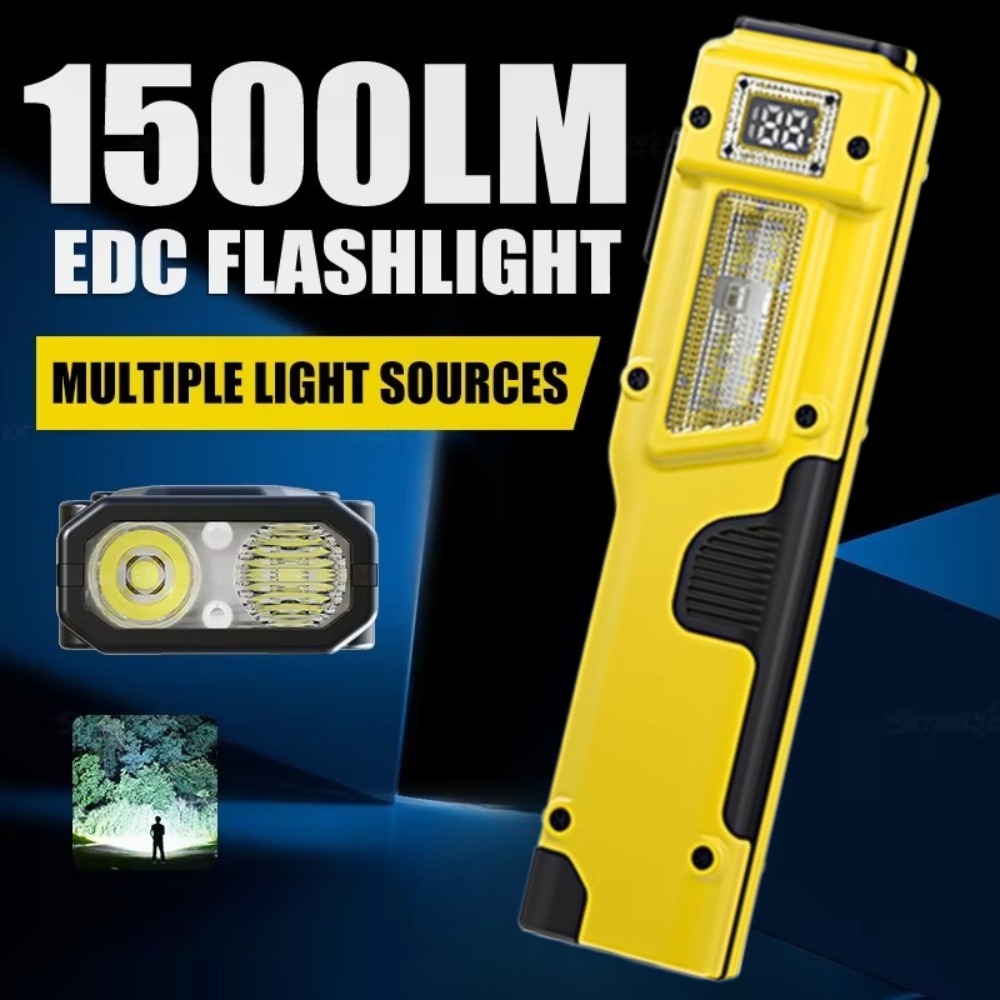 Outdoor Camping Lights - 초박형 EDC 충전식 LED 손전등 배터리