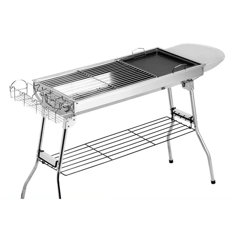Outdoor Camping Stove - 대형 접이식 숯불 바비큐 그릴 야외