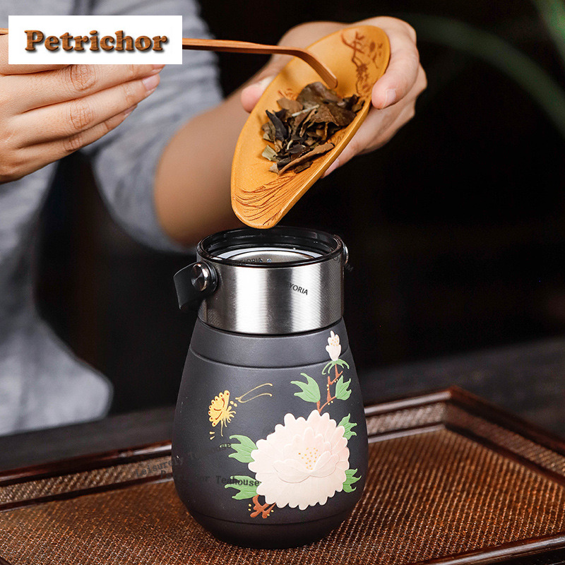 HOYIHM 400ml 이싱 퍼플 클레이 보온병 진공  - Vacuum Insulated Flask 리뷰 및 가격