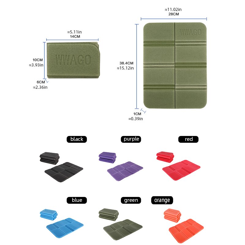 1-5pcs 폼 XPE 접이식 쿠션 비치 캠핑 휴대용  - Outdoor Camping Rug Waterproof 리뷰 및 가격