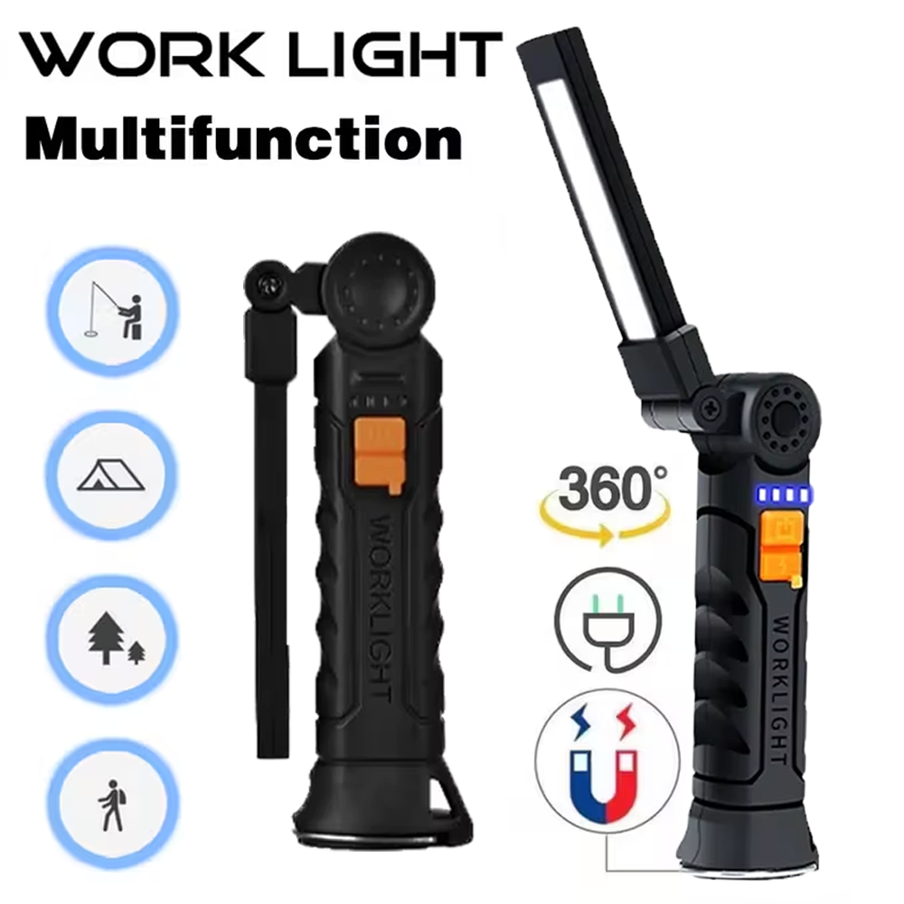 야외 캠핑을 위한 내장 배터리가 있는 자기 비상 작업  - Outdoor Camping Lights 리뷰 및 가격
