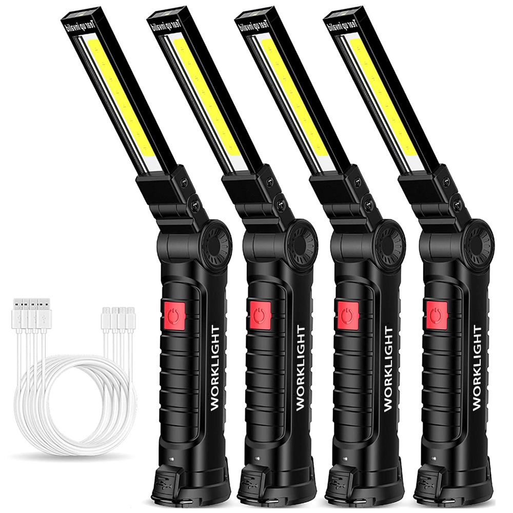 휴대용 접이식 LED 손전등 강력한 자석 COB 작업등 - Outdoor Camping Lights 리뷰 및 가격