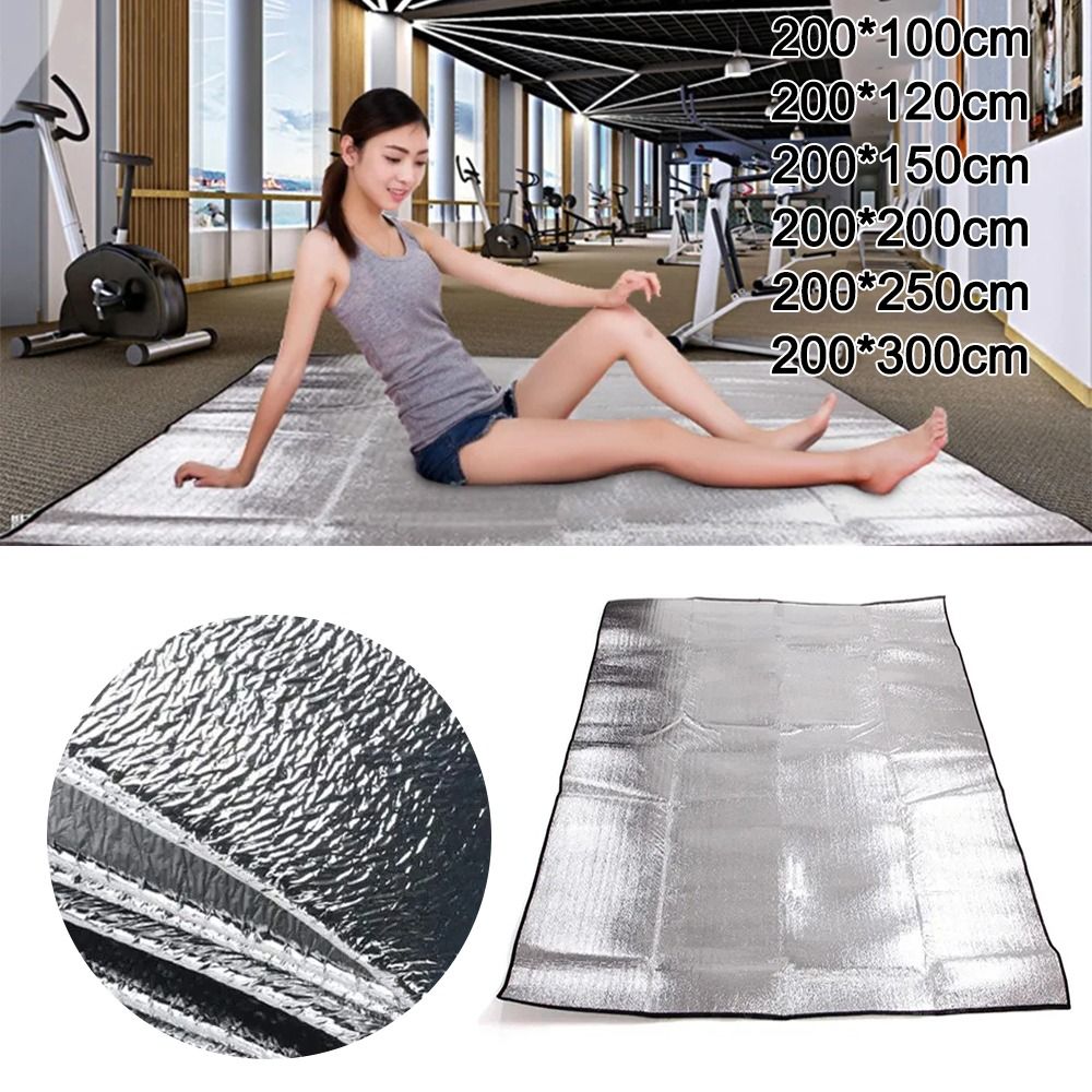 새로운 열 보온 캠핑 매트 방수 초경량 단열 폼 포일  - Outdoor Camping Rug Waterproof 리뷰 및 가격