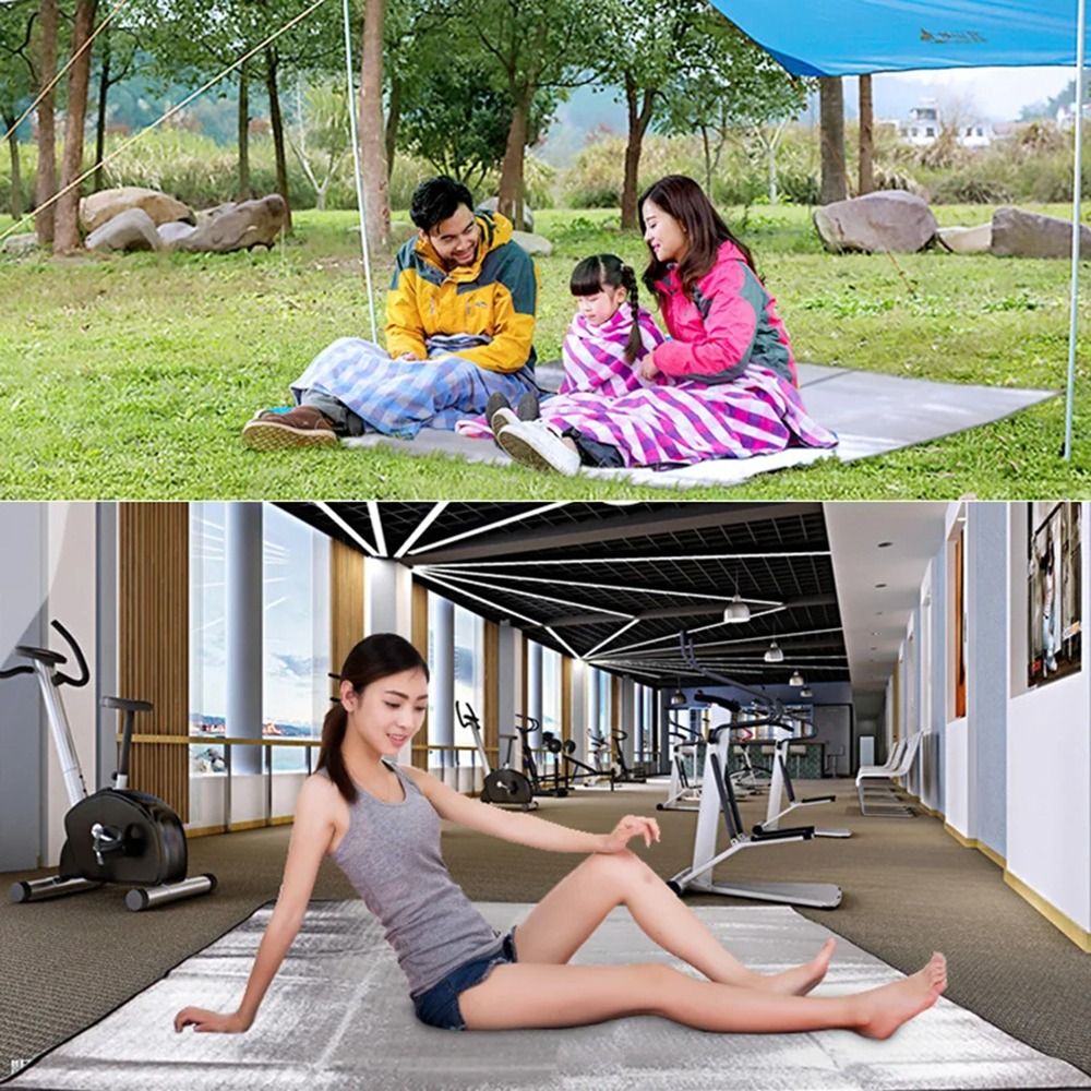 새로운 열 보온 캠핑 매트 방수 초경량 단열 폼 포일  - Outdoor Camping Rug Waterproof 리뷰 및 가격
