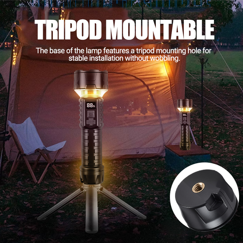 COB LED 손전등 충전식 랜턴 7코어 캠핑 토치 레 - Outdoor Camping Lights 리뷰 및 가격