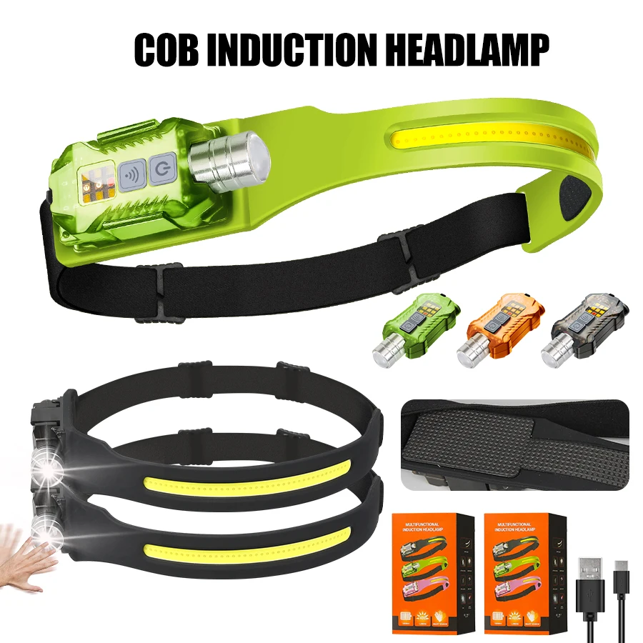 강력한 LED 헤드램프 휴대용 충전식 헤드 플래시라이트 - Outdoor Camping Lights 리뷰 및 가격