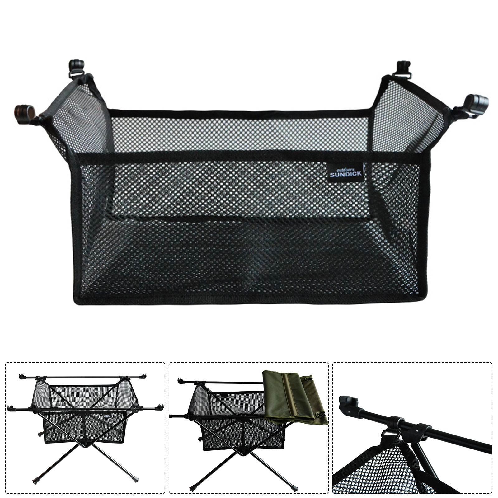 캠핑 접이식 테이블 수납망 가방 메쉬 바구니 정리함 접 - Outdoor Camping Table With Storage 리뷰 및 가격