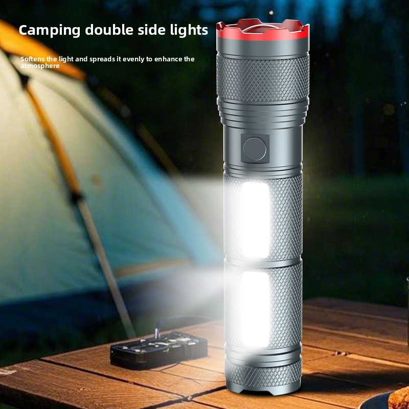 7200mAh 하이라이트 손전등 COB 사이드 라이트  - Outdoor Camping Lights 리뷰 및 가격
