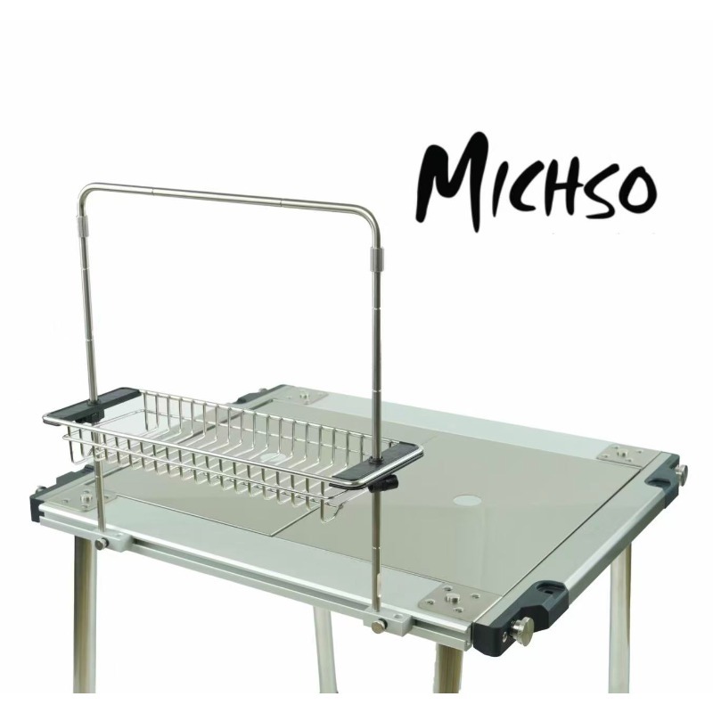 미치소 TTA 시리즈 캠핑 테이블 확장 브래킷 다층 수 - Outdoor Camping Table With Storage 리뷰 및 가격