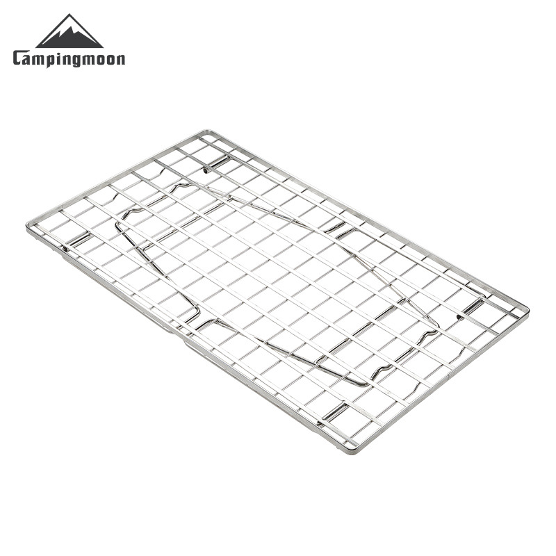 캠핑문 스테인리스 스틸 경량 수납 테이블, 야외 피크닉 - Outdoor Camping Table With Storage 리뷰 및 가격