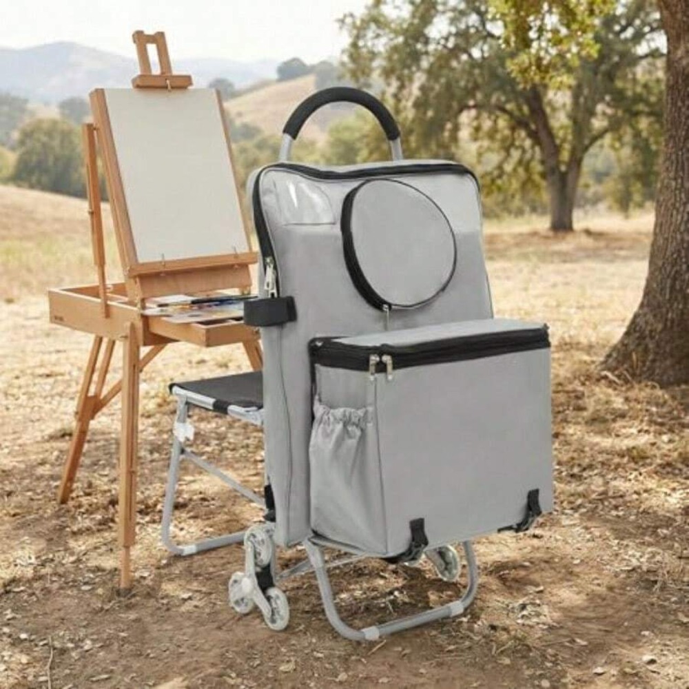 3륜 접이식 아트 카트(수납 가방 및 시트 포함), 휴 - Outdoor Camping Shop 리뷰 및 가격